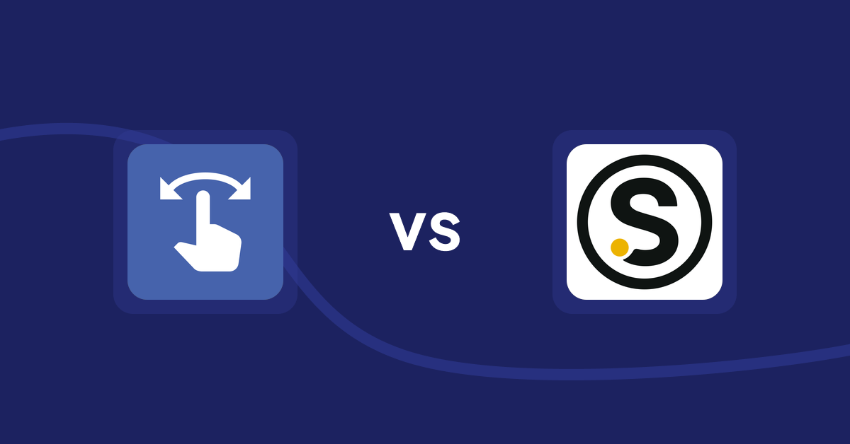 Shopify Product Display Apps: HypeSwipe: Swipes to Sales vs. seedtrace Transparency App
