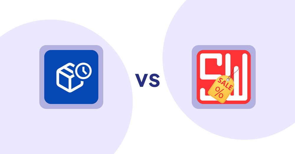 Shopify Product Display Apps: PreOrder Alpha vs Super Watermarks ‑ Badges