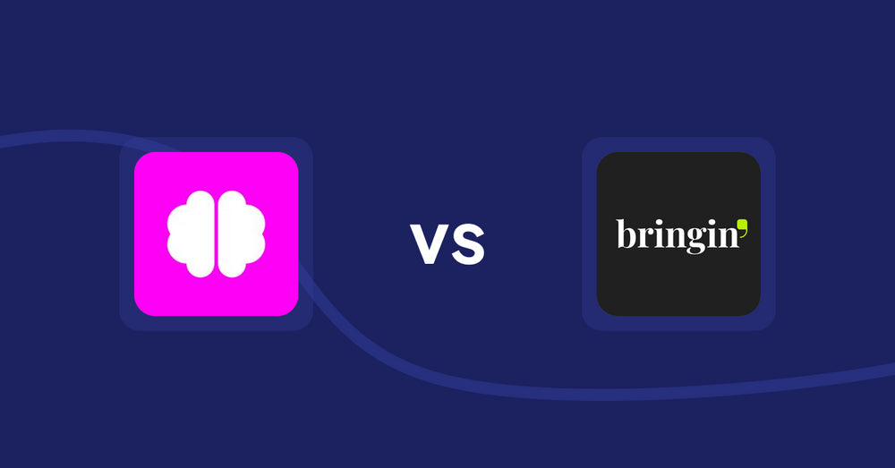 Shopify Product Display Apps: Brainy: AI SEO & Content Boost vs Bringin