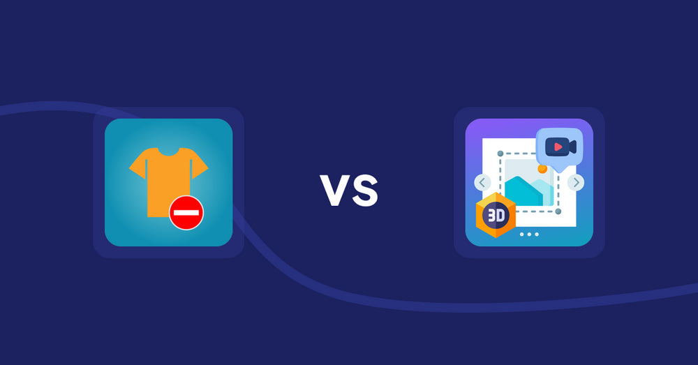 Shopify Product Display Apps: Products Unavailable vs ProductSlider Pro