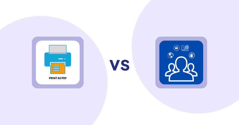 Shopify Product Display Apps: LitPDP ‑ Print as PDF vs Customer's Products Manager