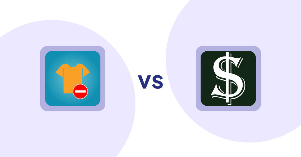 Shopify Product Display Apps: Products Unavailable vs Selling Fast