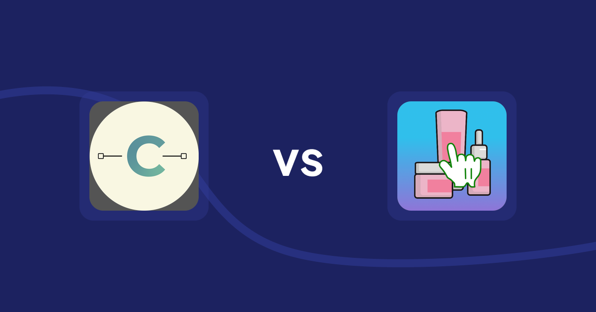 Shopify Metafield Apps: Clouver vs Clickable Ingredients: Seetext