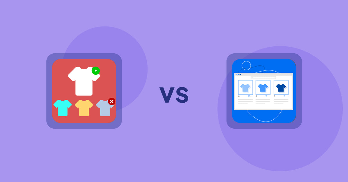 Shopify Product Display Apps: ST: Product & Collection Sort vs Hura Product Showcase Builder