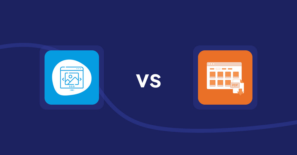 Shopify Product Display Apps: Quick Product Navigator Slide vs Meetanshi PDF Product Catalog