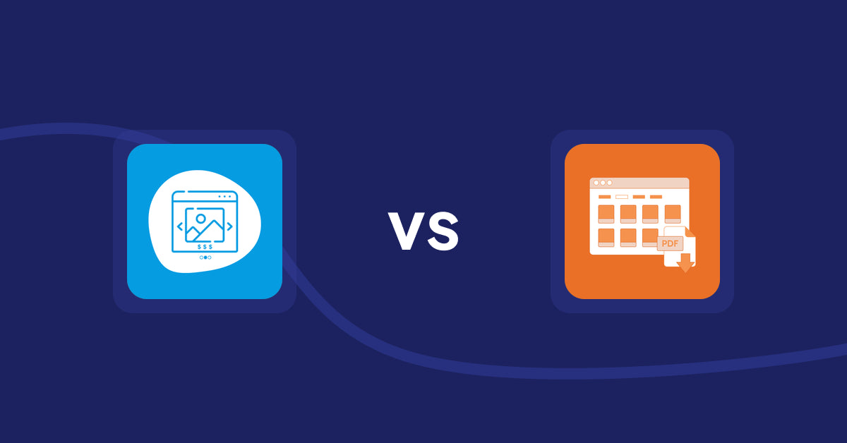 Shopify Product Display Apps: Quick Product Navigator Slide vs Meetanshi PDF Product Catalog