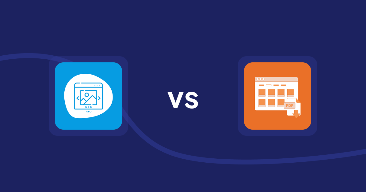 Shopify Product Display Apps: Quick Product Navigator Slide vs Meetanshi PDF Product Catalog