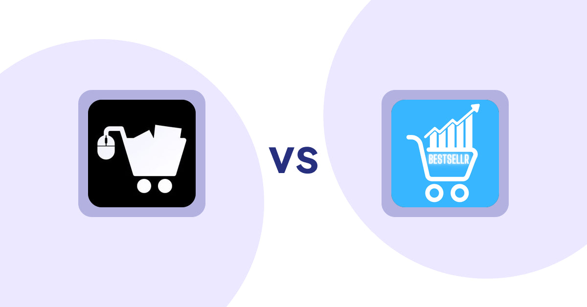 Shopify Product Display Apps: LM Add To Cart Sticky vs. Bestsellr