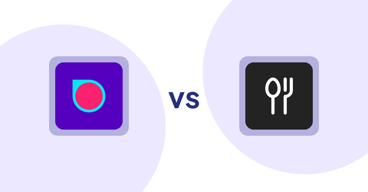 Shopify Product Display Apps: Spotlight: Video Loops vs ServeUp ‑ Restaurant Menu