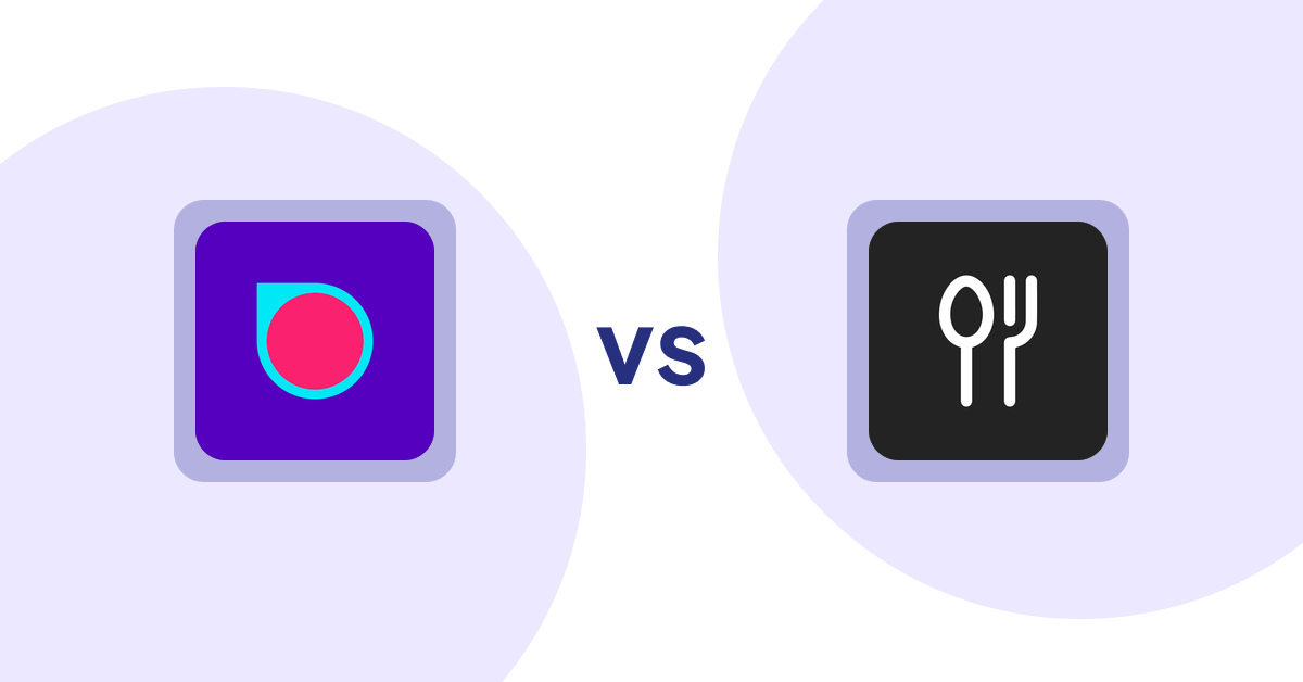 Shopify Product Display Apps: Spotlight: Video Loops vs ServeUp ‑ Restaurant Menu