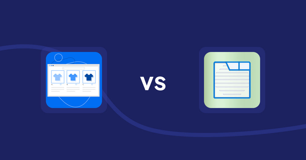 Shopify Product Display Apps: Hura Product Showcase Builder vs Ecom Product Descriptions