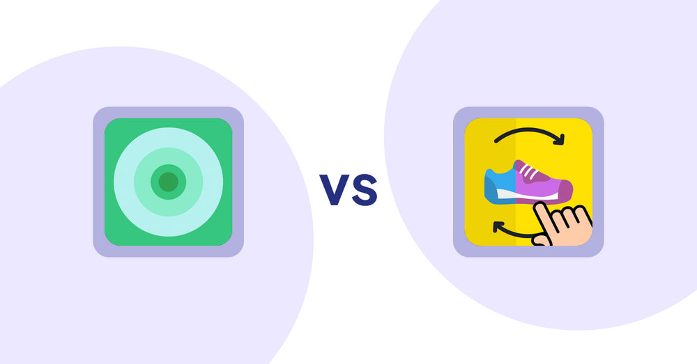 Shopify Product Display Apps: Hey!Scarcity Low Stock Counter vs. GG Quick View & Hover Slider