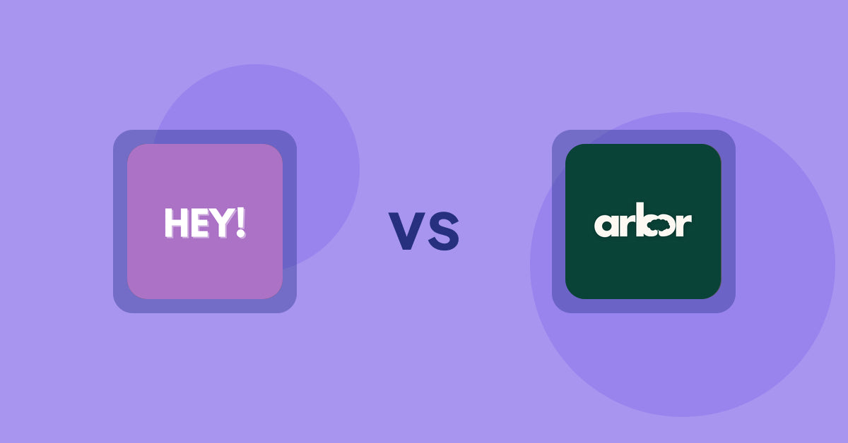 Shopify Product Display Apps: Hey! Product Page Banner & Text vs Arbor ― Carbon Transparency