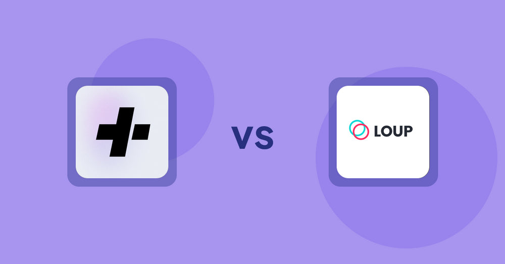 Shopify Product Display Apps: Details+ Specifications Table vs Loup: Sell on Instagram