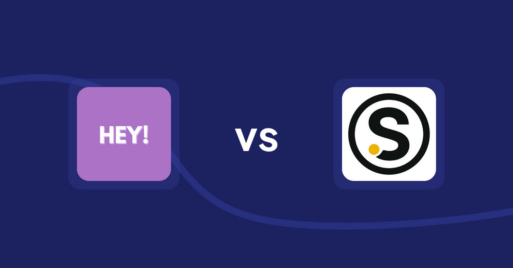 Shopify Product Display Apps: Hey! Product Page Banner & Text vs. seedtrace Transparency App
