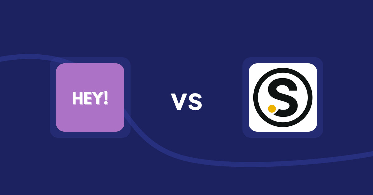 Shopify Product Display Apps: Hey! Product Page Banner & Text vs. seedtrace Transparency App