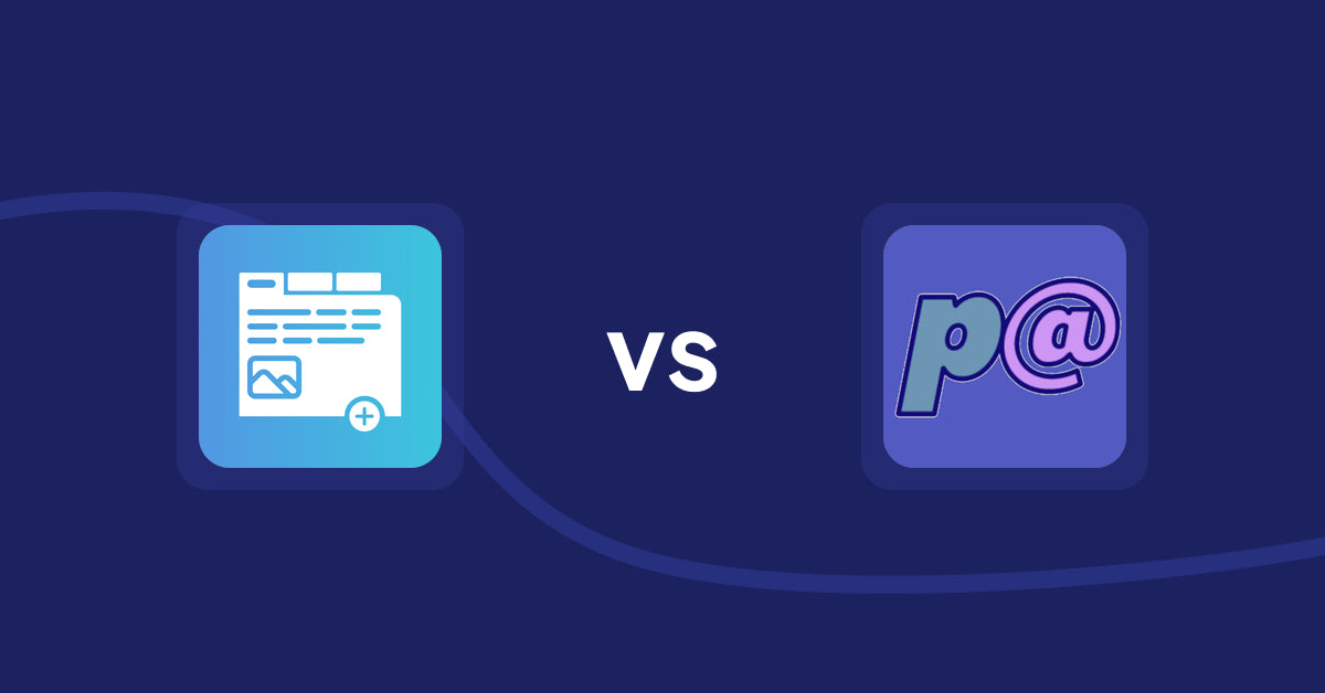 Shopify Product Display Apps: Advanced Product Tabs vs Parameterizer