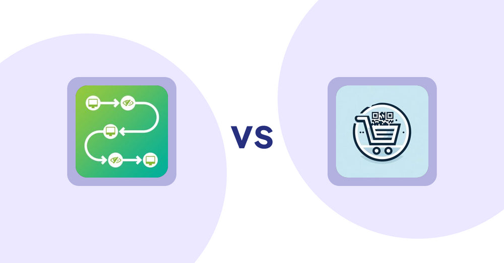 Shopify Product Display Apps: Unpublish Sold Outs CldmApps vs QR Cartify