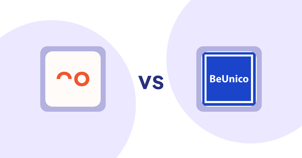 Shopify Product Display Apps: soona ‑ Content For Commerce vs BeUnico