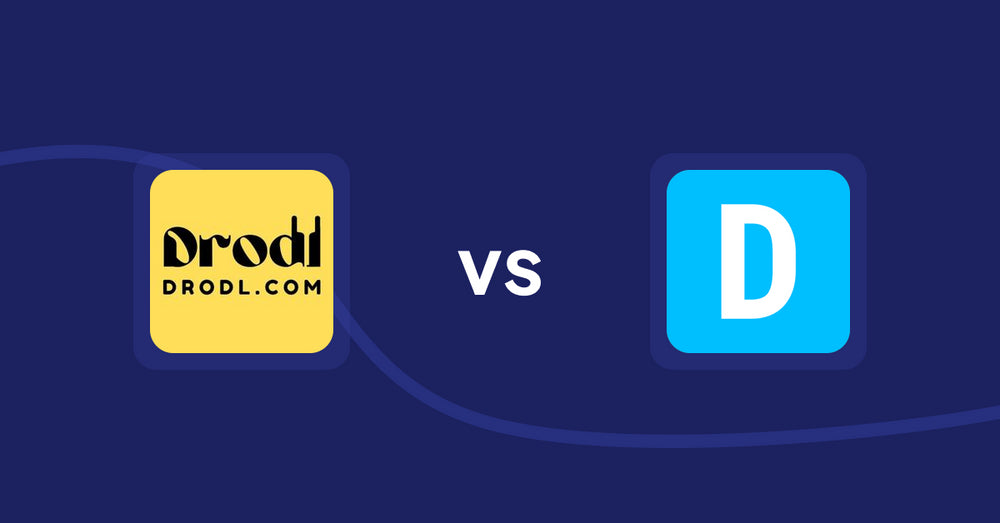 Shopify Product Display Apps: Drodl: Hide SoldOut Products vs Dual Price Display by T2