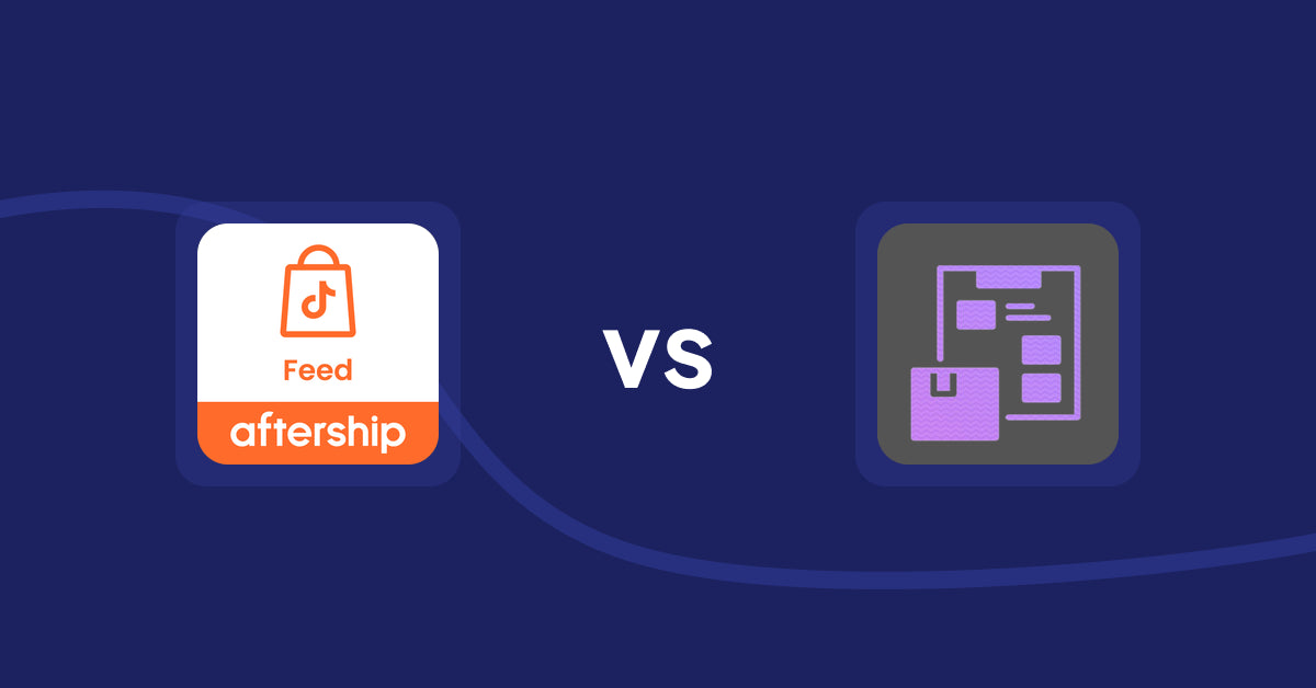 Shopify Product Display Apps: AfterShip Feed for TikTok Shop vs TezPDF: Product Catalogs