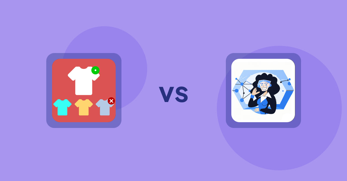 Shopify Product Display Apps: ST: Product & Collection Sort vs. Eva AI: Optimize Descriptions