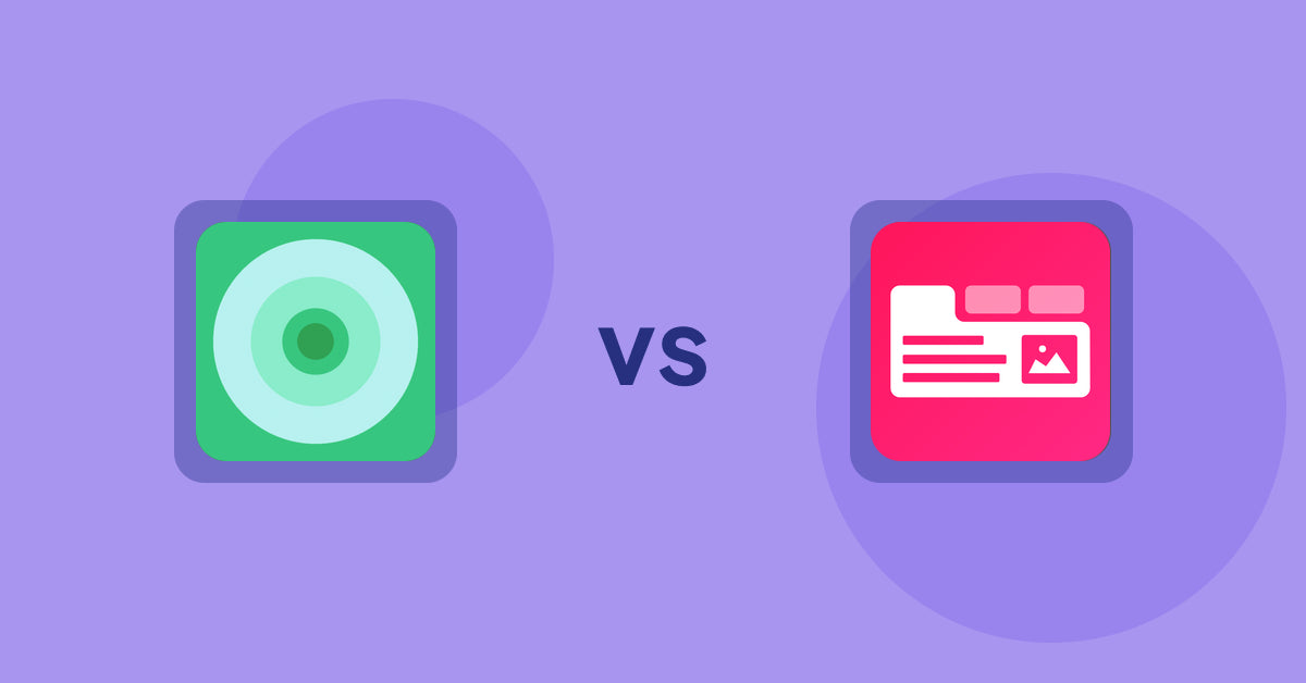 Shopify Product Display Apps: Hey!Scarcity Low Stock Counter vs Tabs+ Product Descriptions