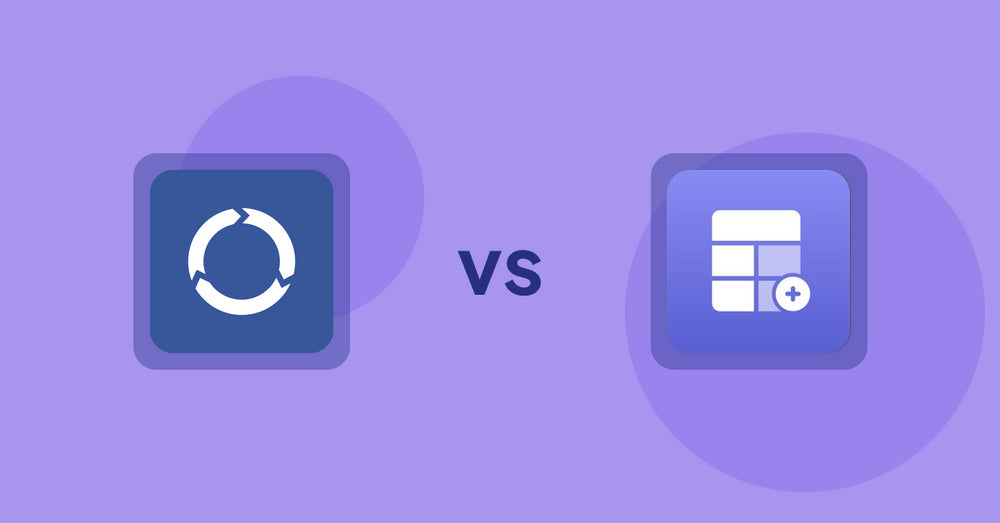 Shopify Product Display Apps: Xeon ‑ Hide Sold Out vs. Eazy Specification Tags Table