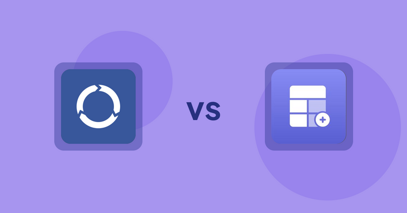 Shopify Product Display Apps: Xeon ‑ Hide Sold Out vs. Eazy Specification Tags Table