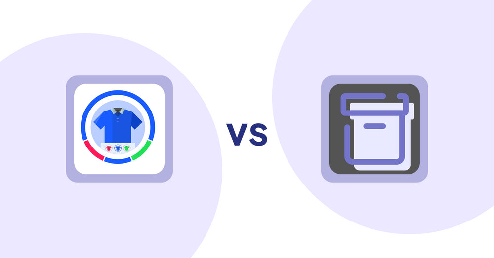 Shopify Product Display Apps: EVS ‑ Easy Variation Swatches vs Shelfify