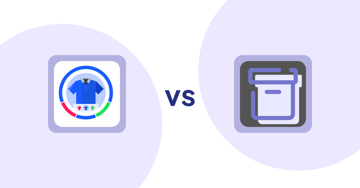 Shopify Product Display Apps: EVS ‑ Easy Variation Swatches vs Shelfify