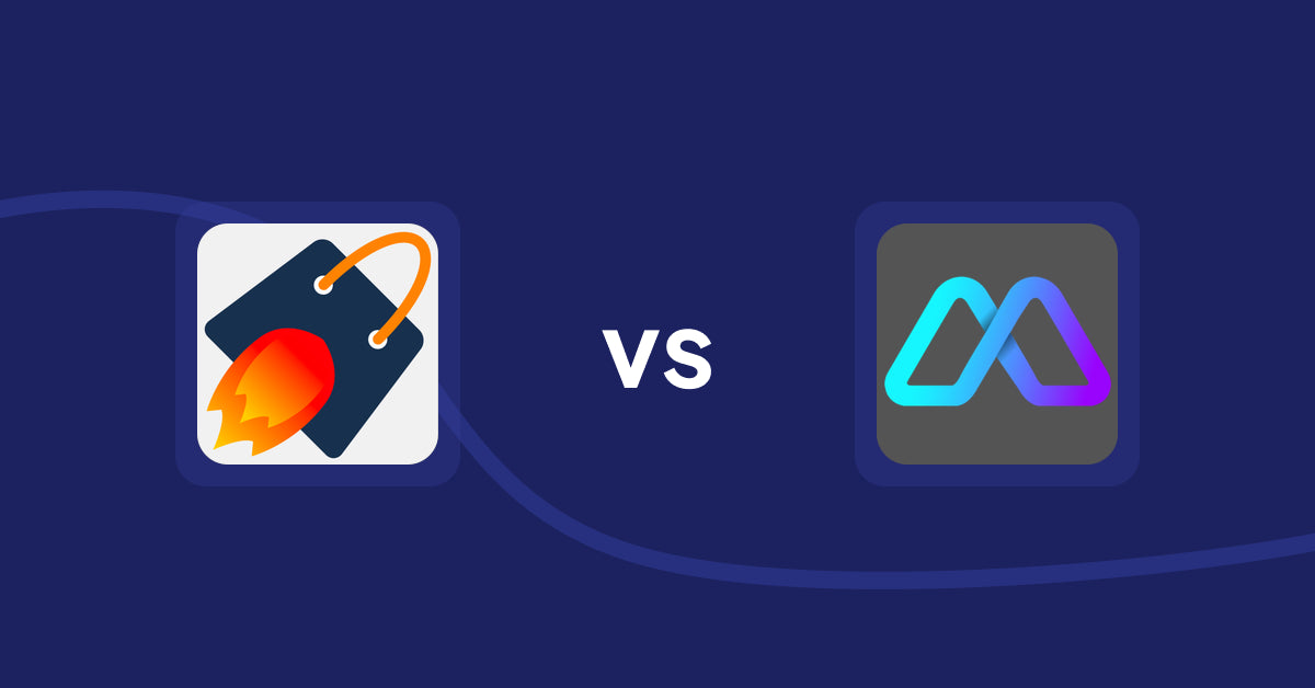 Shopify Product Display Apps: Cross Sell & Upsell Pro vs. Metadrob: Create Virtual Store