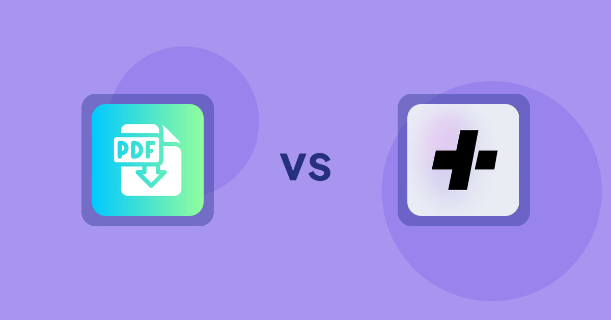 Shopify Product Display Apps: Hukify ‑ PDF Catalog Printer vs. Details+ Specifications Table