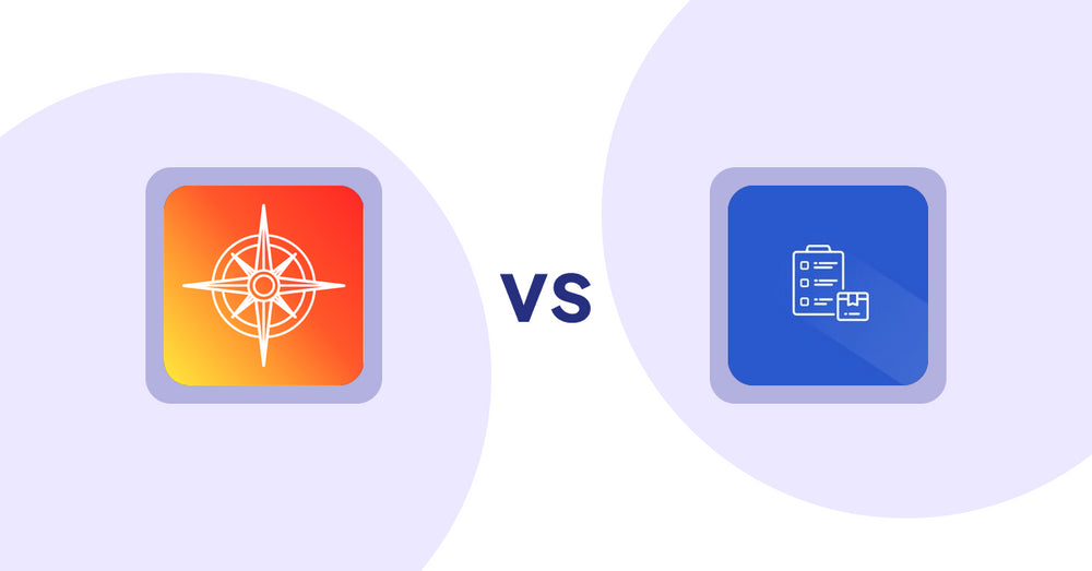 Shopify Product Display Apps: Compass Navigation vs Addify - Products Table List