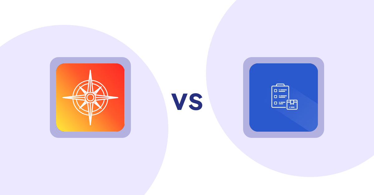 Shopify Product Display Apps: Compass Navigation vs Addify - Products Table List