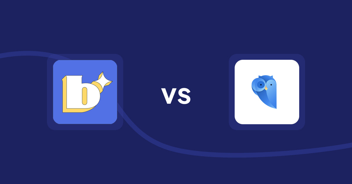 Shopify Product Display Apps: Because: CRO + Personalization vs Findify Search & Merchandise