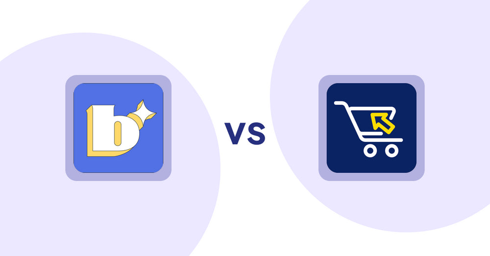 Shopify Product Display Apps: Because: CRO + Personalization vs Swift B2B Cart / CSV Upload