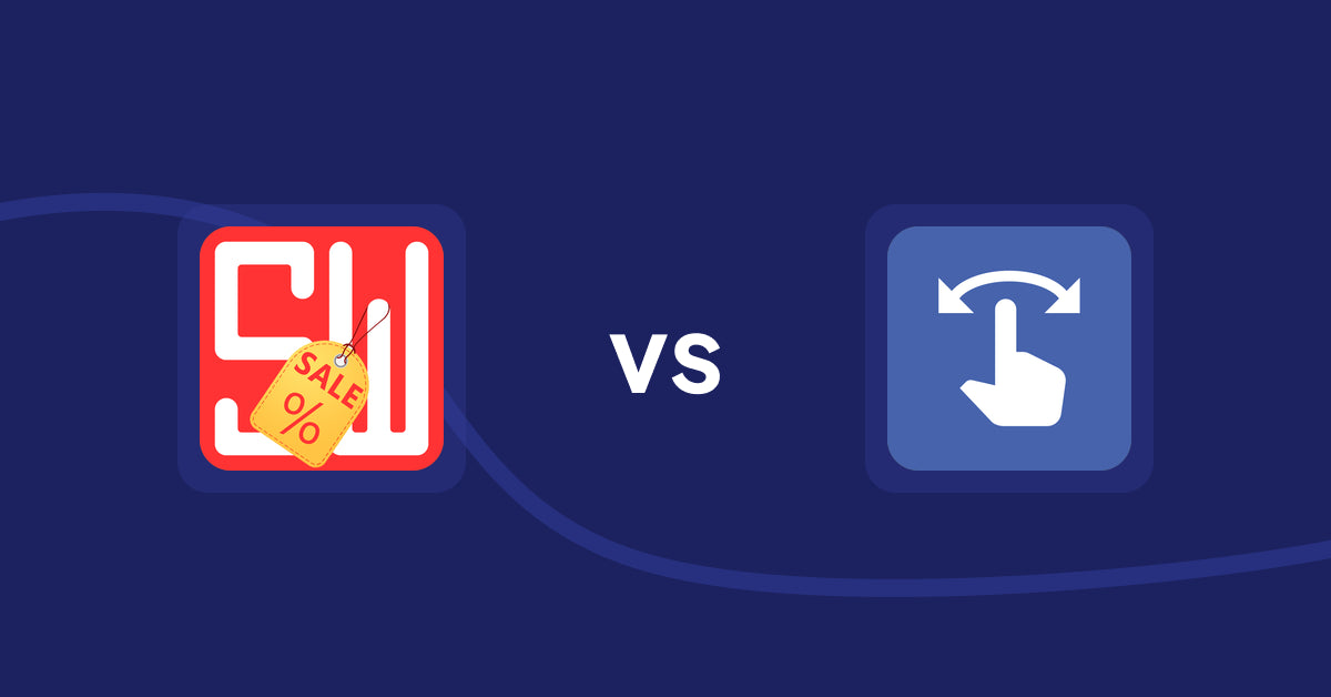 Shopify Product Display Apps: Super Watermarks ‑ Badges vs HypeSwipe: Swipes to Sales