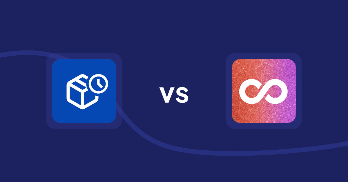 Shopify Product Display Apps: PreOrder Alpha vs. Infinite Scroll Pro