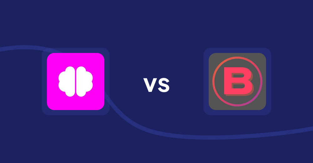 Shopify Product Display Apps: Brainy: AI SEO & Content Boost vs Banter Stories