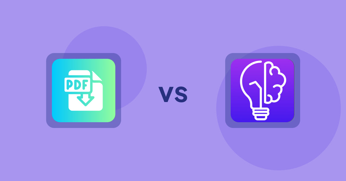 Shopify Product Display Apps: Hukify ‑ PDF Catalog Printer vs GoWise: AI Product Description