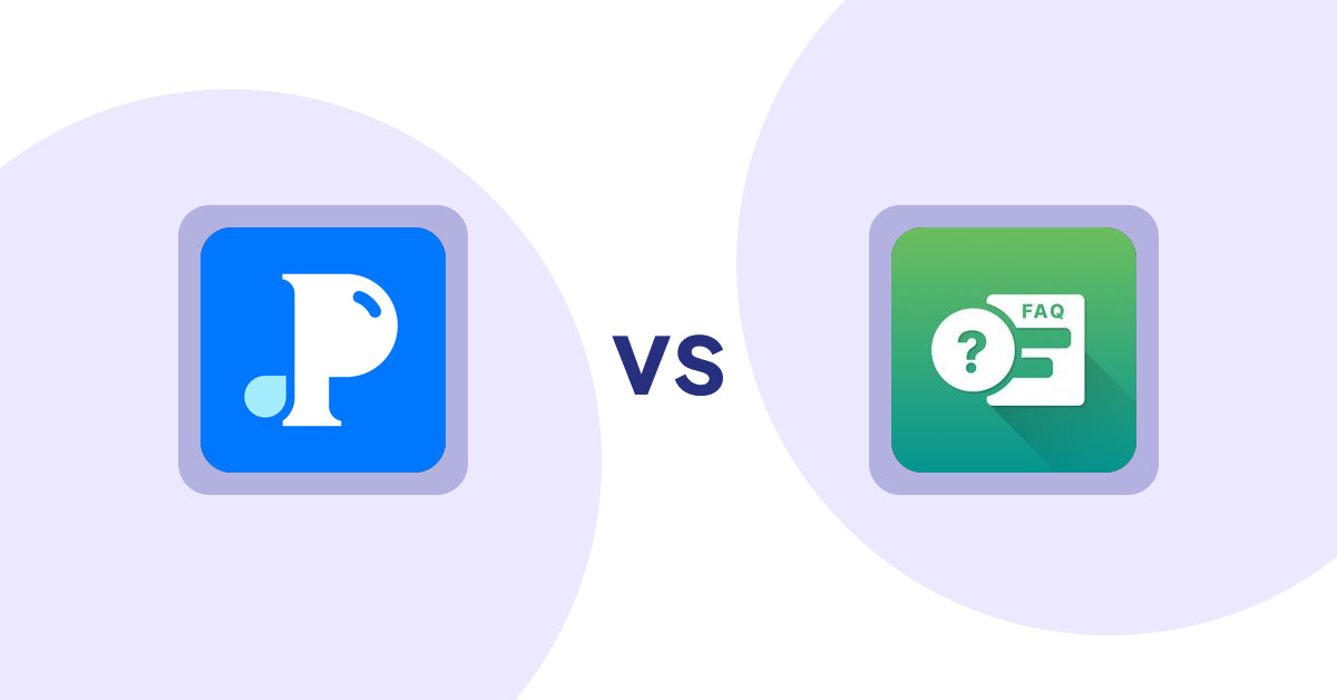 Shopify Product Display Apps: Promi Smart Discounts vs FAQ Expert: Product FAQ