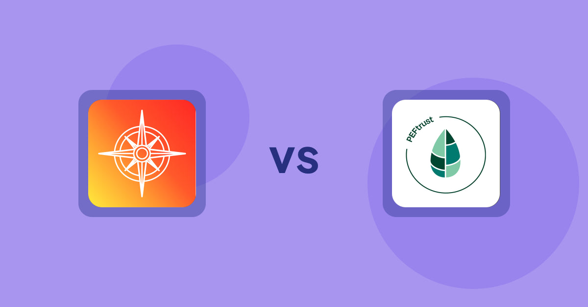 Shopify Product Display Apps: Compass Navigation vs Peftrust