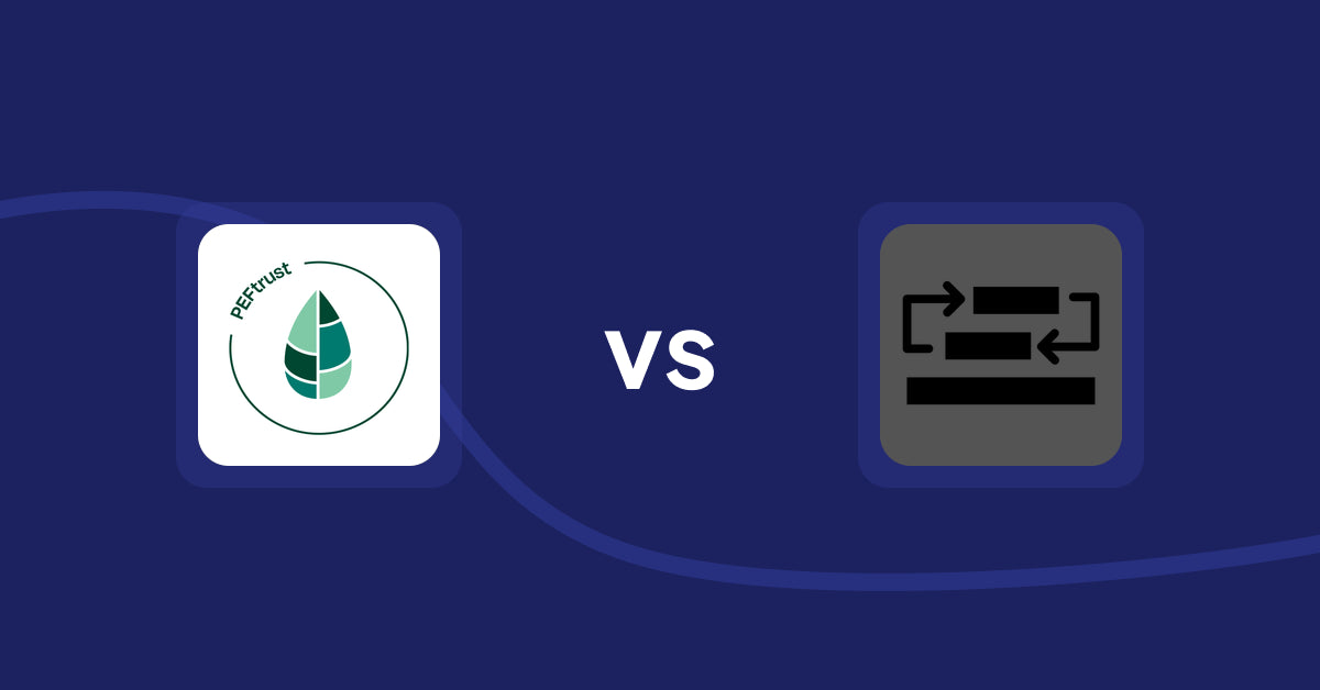 Shopify Product Display Apps: Peftrust vs Sortyfi Collection Merchandise