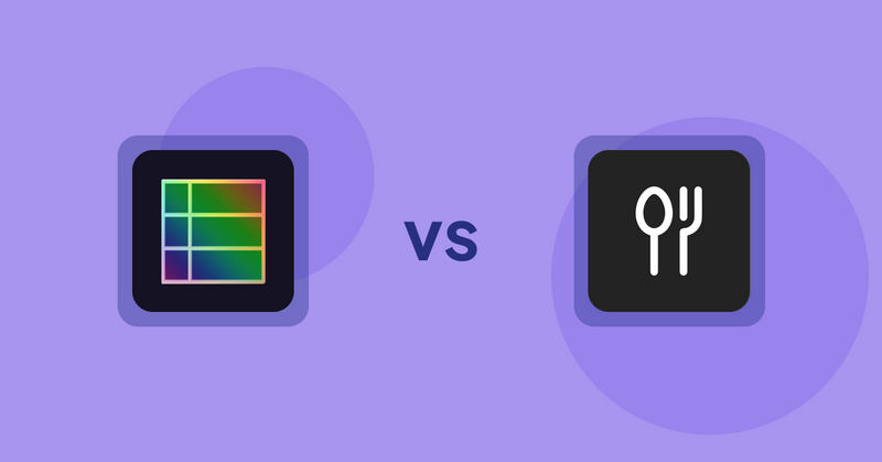Shopify Product Display Apps: TableFlow Specification Table vs ServeUp ‑ Restaurant Menu