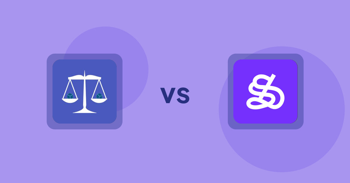 Shopify Product Display Apps: Equate ‑ Product Compare vs WeShop AI: Model&Product Photo