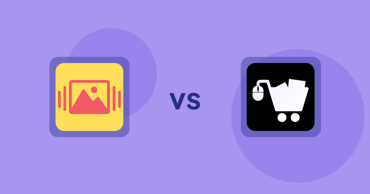 Shopify Product Display Apps: Slidy Testimonial Carousel vs. LM Add To Cart Sticky