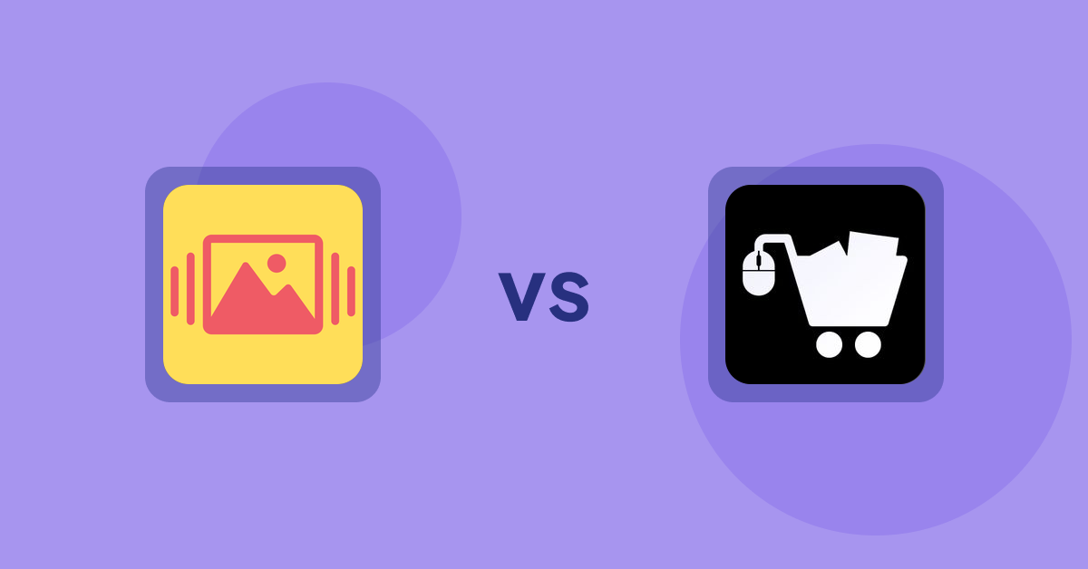 Shopify Product Display Apps: Slidy Testimonial Carousel vs. LM Add To Cart Sticky