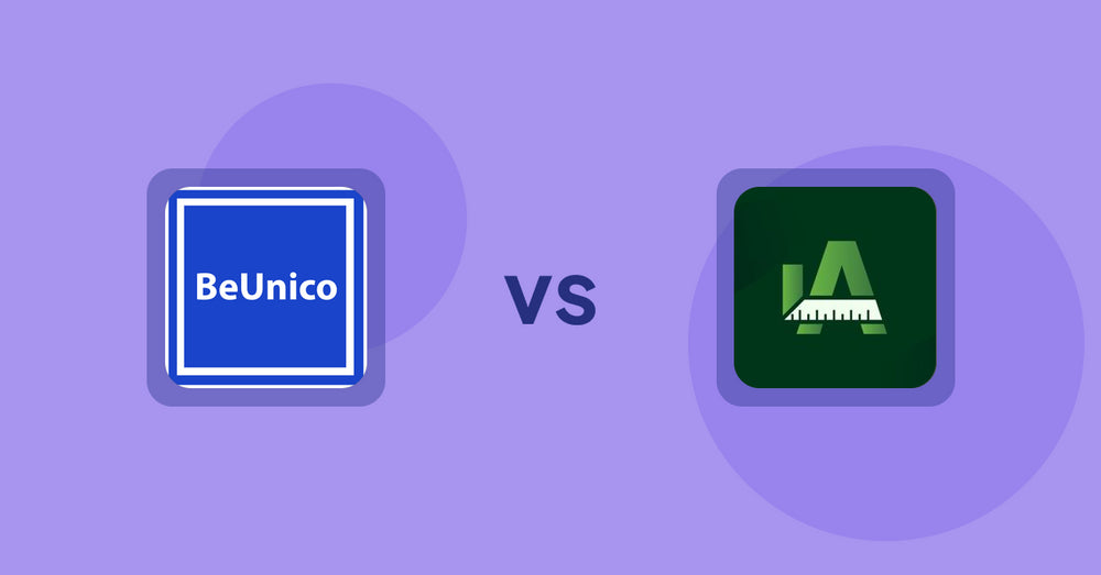 Shopify Product Display Apps: BeUnico vs Easy Size Chart by Akeans