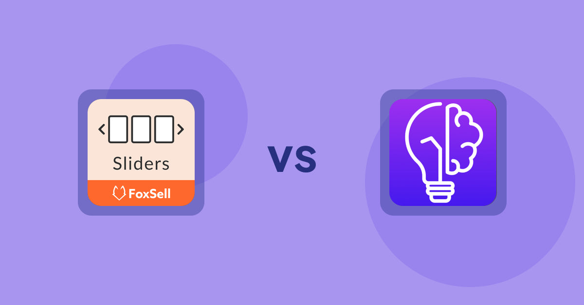 Shopify Product Display Apps: FoxSell Slider & Carousel vs GoWise: AI Product Description